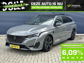 peugeot 308 sw 1.6 hybrid 195pk e-dcs7 gt | focal | led matrix | schuif /kantel dak | 8 jaar garantie | 7,4kw onboard chager