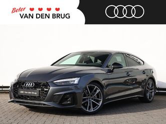 audi a5 sportback 40 tfsi s edition competition | leder/alcantara | massage | elektr. verstelbare voorstoelen | keyless | ambient light |