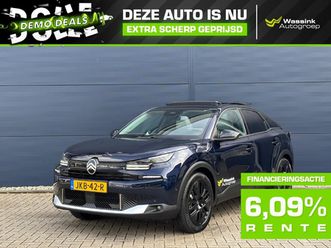 citroen c4 1.2 hybrid 145pk e-dcs6 max | schuif/kanteldak | camera voor&achter | apple carplay/android auto | stoelverwarming |