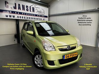 daihatsu cuore - 1.0 class nette auto | aux aansluiting | airco | isofix-bevestigingspunten voor kinderzitj