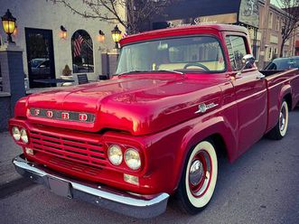 stunning 1959 ford f‑100 pickup truck