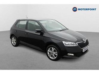 2019 skoda fabia 1.0 mpi 75 se 5dr hatchback petrol manual