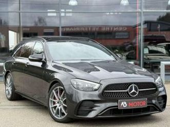 ② mercedes-benz e-klasse e220 d break amg pano burmester memo — mercedes-benz — 2ememain