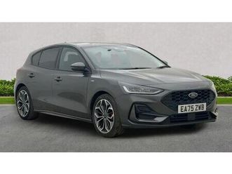ford focus 1.0t ecoboost mhev st-line x hatchback 5dr petrol hybrid dct euro 6 (s/s) (155 ps)
