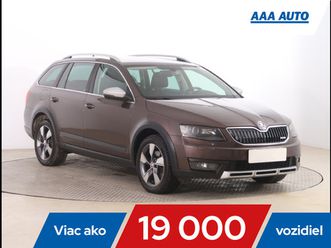 skoda octavia scout 2.0 tdi, automat, serv.kniha, po stk