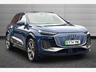 audi q6 e-tron 225kw performance 100kwh s line 5dr auto