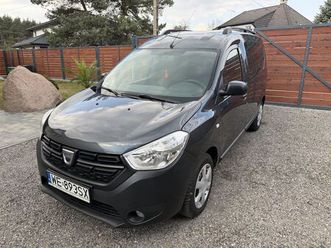 dacia dokker 2018r. 1.6 sce lpg gaz hak krajowa faktura vat dąbrowa górnicza • olx.pl