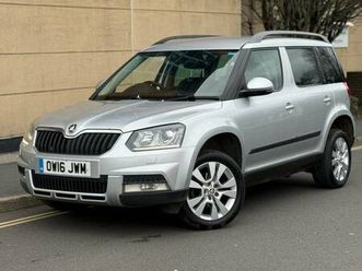2016 skoda yeti 2.0 tdi cr [140] elegance 4x4 5dr hatchback diesel manual