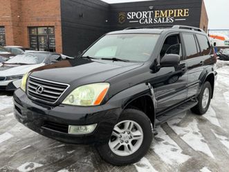 lexus gx 470 v8 * 4x4 * подгрев * сервизна история *