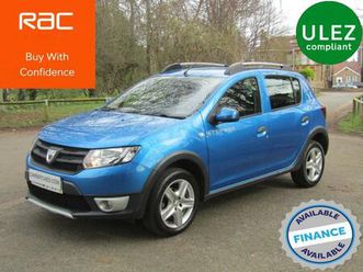 dacia sandero stepway 1.5 dci ambiance * £20 tax * 1 owner * ulez * euro 6 * fsh