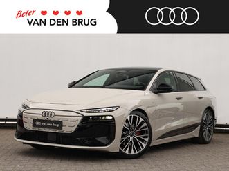 audi a6 avant e-tron s edition 83 kwh | luchtvering | panorama dak | trekhaak | 360° camera | keyless entry | stuurverwarming | bijrijderscherm | stoelverwarmin