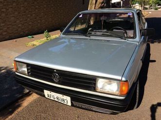 volkswagen gol geração i gl 1.6 8v álcool mec. 2p 1989