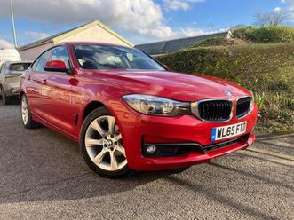 2015 bmw 3 series gran turismo 2.0 320i se gt 5dr petrol manual euro 6 (start/stop)