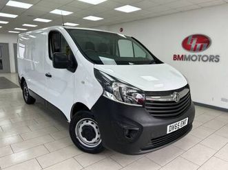 2015 vauxhall vivaro 2900 1.6cdti 115ps h1 van panel van diesel manual