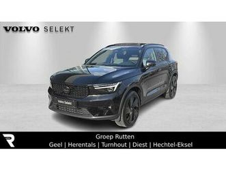 volvo xc40 b3 aut black edition plus + pano + 360
