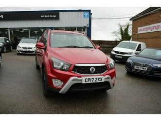 2017 kgm / ssangyong musso 2.2td ex (178ps) auto