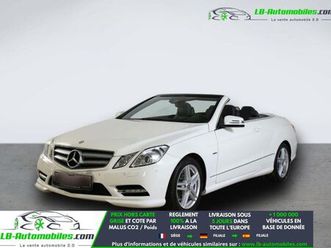 mercedes classe e cabriolet 350 bva