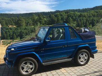 mercedes-benz g 500 cabrio 463 unikat
