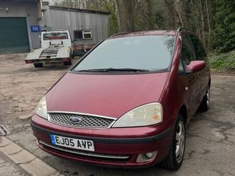 ford galaxy 2005 diesel manual - 132k miles - long mot