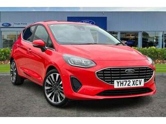 2022 ford fiesta 1.0titanium x sync3 navigation, heated seats & steering wheel, rear camera! hatc...