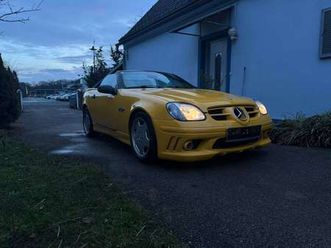 mercedes-benz clk-klasse slk 200 yellow hornet edition