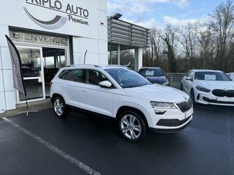 skoda karoq 1.5 tsi act - 150 - bv dsg7 style - camera ar attelage