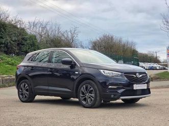 2019 vauxhall grandland x 1.2 turbo gpf sport nav suv 5dr petrol manual euro 6 (start/stop) (130 ps) hat...
