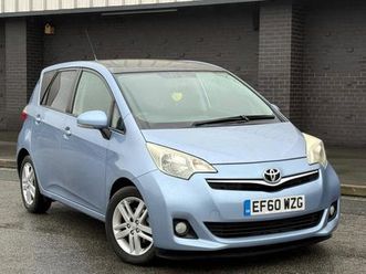 2011 toyota verso 1.33 dual vvt-i t spirit 5dr multidrive s mpv petrol manual
