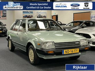 mazda 323 hatchback 1.3 dx 5-deurs nieuw in nederland geleverd