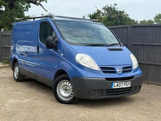 2007 nissan primastar 2.0 dci se van 115ps + only 88k panel van diesel manual