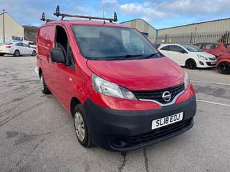 2018 nissan nv200 1.5 dci acenta van euro 6 car derived van diesel manual