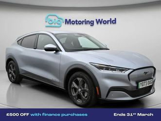 ford mustang mach-e standard range 70kwh suv 5dr electric automatic (269 ps) £500 towards your finance depo suv 2024, 16621 miles, £23200 - 33237792 - exchangea