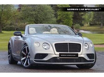bentley continental v8 s extreme silver + sports exhaust **