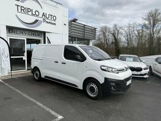 citroen jumpy m 2.0 bluehdi - 120 eat8 driver - camera ar carplay - tva recuperable