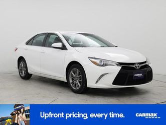 used 2017 toyota camry se