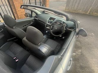 peugeot, 207, convertible, 2010, semi-auto, 1598 (cc), 2 doors