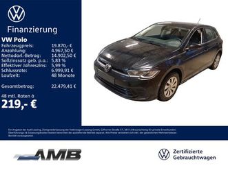 polo life 1.0 ahk/led/sitzhzg/climatronic/07.30garantie