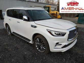 infiniti qx80 sensory 2021 5.6 benzyna 400km