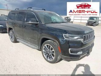 jeep wagoneer 2022r., 4x4, 5.7l 5.7 hybryda 392km