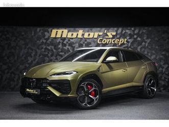 lamborghini urus se - matte verde gea ad personam / tva bang & olufsen 3d soft close massage