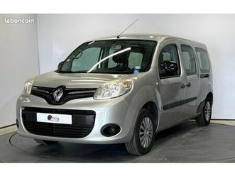 renault grand kangoo dci 90 energy life 5 pl + 1 fauteuil tpmr distri ok + treuil de remorquage