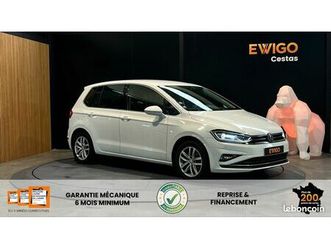 volkswagen golf sportsvan 1.0 tsi 110 ch carat dsg7 - led - carplay - flexfuel e85