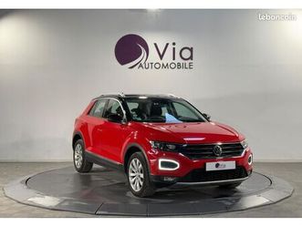 volkswagen t-roc 2.0 tdi 150 bvm6 iq.drive - apple carplay / hayon electrique régulateur adaptatif