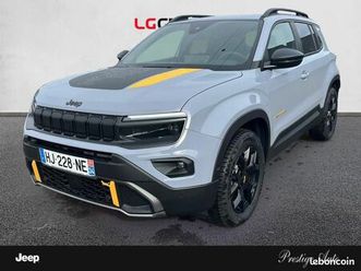 jeep avenger 1.2 turbo t3 145ch mhev the north face bvr6 4xe