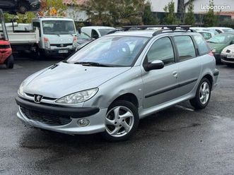peugeot 206 break 110cv dans l’état