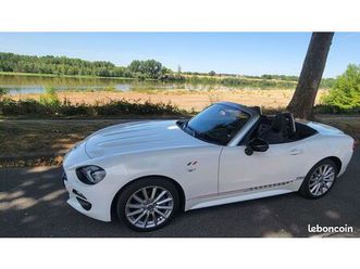 fiat 124 spider - lusso plus - blanc nacré