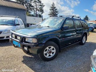 opel frontera 2.5 td 115 ch – 4x4 robuste et polyvalent