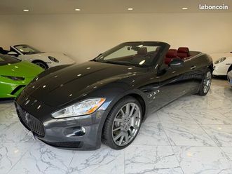 maserati grancabrio v8 4.7 440 chevaux zf