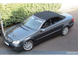 mercedes clk 320 cabriolet v6 3.0 cdi 224ch bva7 options 2009 excellent état