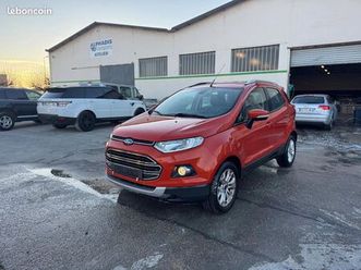 ford ecosport 1.5 tivct 110 ch vtitanium bva 4x2